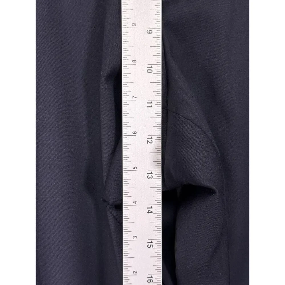 J Crew Ludlow Pants 38 x 30 Mens Black Four Season Wool Trouser